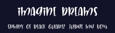 Imagine Dreams by FallenGraphic Studio — Script Handwritten Font — thumbnail 2