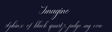 Imagine by alcode — Script Handwritten Font — thumbnail 2
