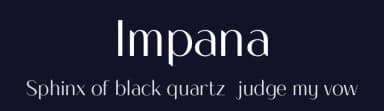 Impana by Craft Supply Co. — Sans Serif Font — thumbnail 2
