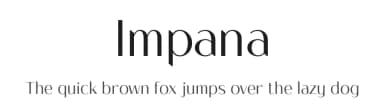 Impana by Craft Supply Co. — Sans Serif Font — thumbnail 1