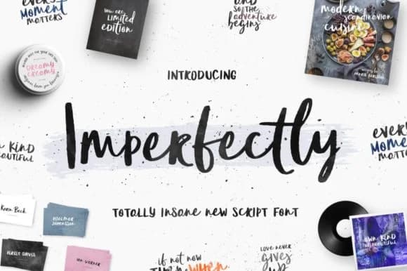 Imperfectly Font by wornoutmedia — Script Handwritten Font