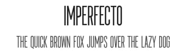 Imperfecto by 50Fox Studio — Sans Serif Font — thumbnail 1