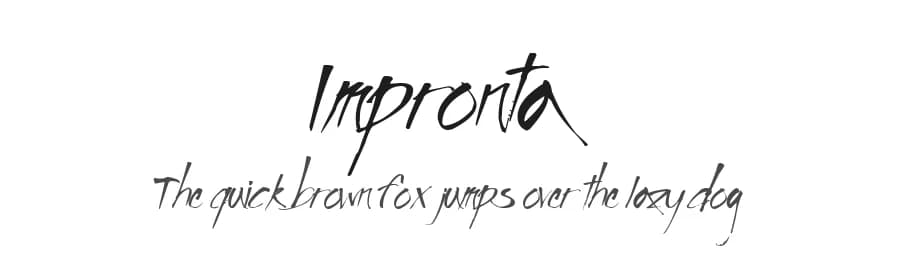 Impronta by Pablo Raúl Retamar — Script Handwritten Font