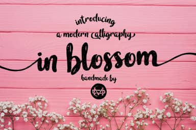 In Blossom Font by madeDeduk — Script Handwritten Font — thumbnail 1