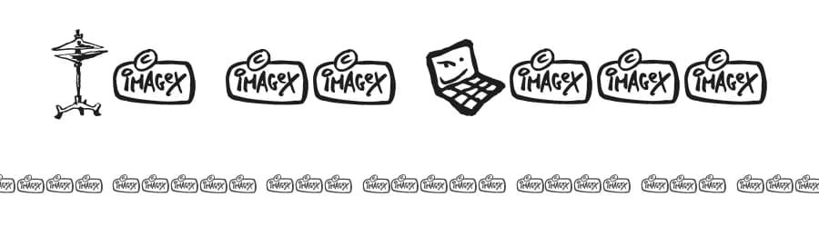 In my Room by imagex — Dingbats Font