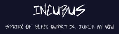 Incubus by Iconian Fonts — Script Handwritten Font — thumbnail 2