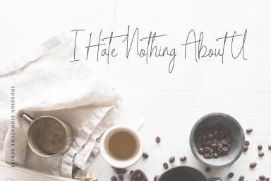 Indesign Signature Font by rometheme — Script Handwritten Font — thumbnail 2