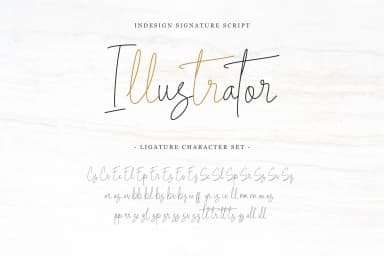 Indesign Signature Font by rometheme — Script Handwritten Font — thumbnail 8