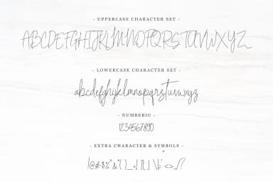 Indesign Signature Font by rometheme — Script Handwritten Font — thumbnail 9