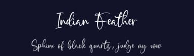 Indian Feather by Balpirick Studio — Script Handwritten Font — thumbnail 2