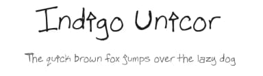 Indigo Unicor by FontPanda — Script Handwritten Font — thumbnail 1