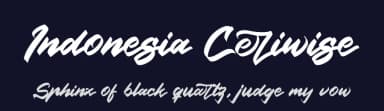 Indonesia Ceriwise by Perspectype Studio - Letterena.com — Script Handwritten Font — thumbnail 2