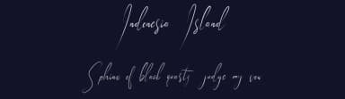 Indonesia Island by AminMario — Script Handwritten Font — thumbnail 2