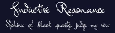 Inductive Resonance by Intellecta Design — Script Handwritten Font — thumbnail 2