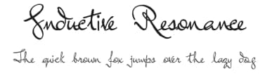 Inductive Resonance by Intellecta Design — Script Handwritten Font — thumbnail 1