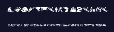 Industrial Worker by Woodcutter — Dingbats Font — thumbnail 2
