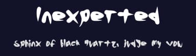 Inexperted by Valeria Espinal — Script Handwritten Font — thumbnail 2