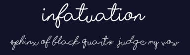 Infatuation by STS Lifestyle — Script Handwritten Font — thumbnail 2