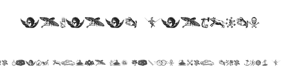 Infinit Dingbats by Shaun Cardinal — Dingbats Font