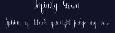 Infinity Gown by Edric Studio — Script Handwritten Font — thumbnail 2