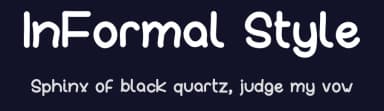 InFormal Style by Nerio Perez — Script Handwritten Font — thumbnail 2