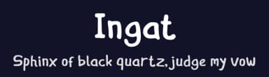 Ingat by 7NTypes — Script Handwritten Font — thumbnail 2
