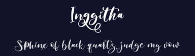 Inggitha by Noftanti Studio — Script Handwritten Font — thumbnail 2