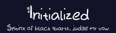 Initialized by Sasu — Script Handwritten Font — thumbnail 2