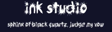 Ink Studio by JSH creates — Script Handwritten Font — thumbnail 2