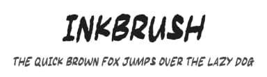 Inkbrush by MJType — Script Handwritten Font — thumbnail 1