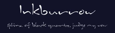 Inkburrow by Uddi Uddi — Script Handwritten Font — thumbnail 2