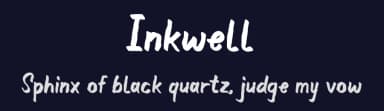 Inkwell by Tokopress — Script Handwritten Font — thumbnail 2
