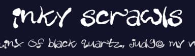 Inky Scrawls by Hawtpixel — Script Handwritten Font — thumbnail 2