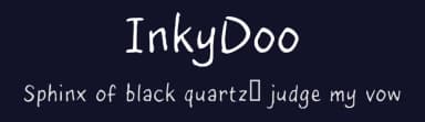 InkyDoo by JOEBOB graphics — Script Handwritten Font — thumbnail 2