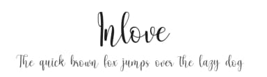 Inlove by Winarko — Script Handwritten Font — thumbnail 1