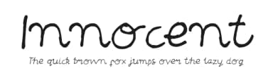 Innocent by FontPanda — Script Handwritten Font — thumbnail 1