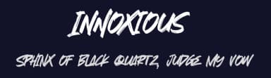 Innoxious by Gassstype — Script Handwritten Font — thumbnail 2