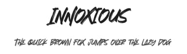 Innoxious by Gassstype — Script Handwritten Font — thumbnail 1