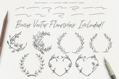 Insatiable Script Font by Digital Hustler — Script Handwritten Font — thumbnail 4