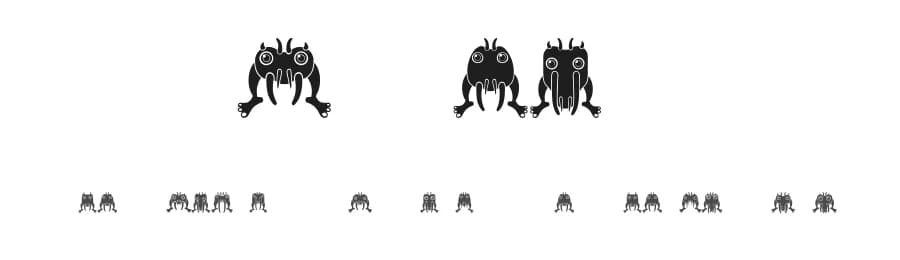Insect by Vladimir Nikolic — Dingbats Font