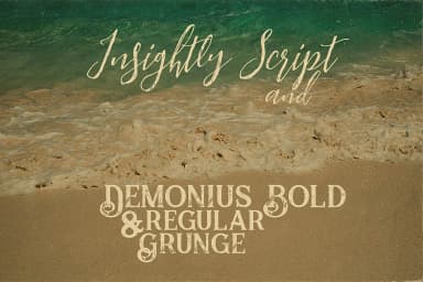 Insightly Font Duo Font by JumboDesign — Script Handwritten Font — thumbnail 2