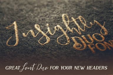 Insightly Font Duo Font by JumboDesign — Script Handwritten Font — thumbnail 4