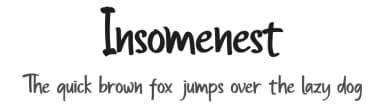 Insomenest by Indriyanti — Script Handwritten Font — thumbnail 1