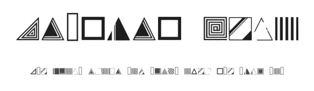 Instant Deco by Shin Vi — Dingbats Font