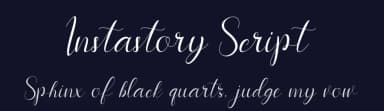 Instastory Script by Analogous Studio — Script Handwritten Font — thumbnail 2