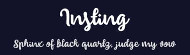 Insting by Zulfikar Ali — Script Handwritten Font — thumbnail 2