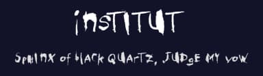 Institut by Michael Bulgrin — Script Handwritten Font — thumbnail 2
