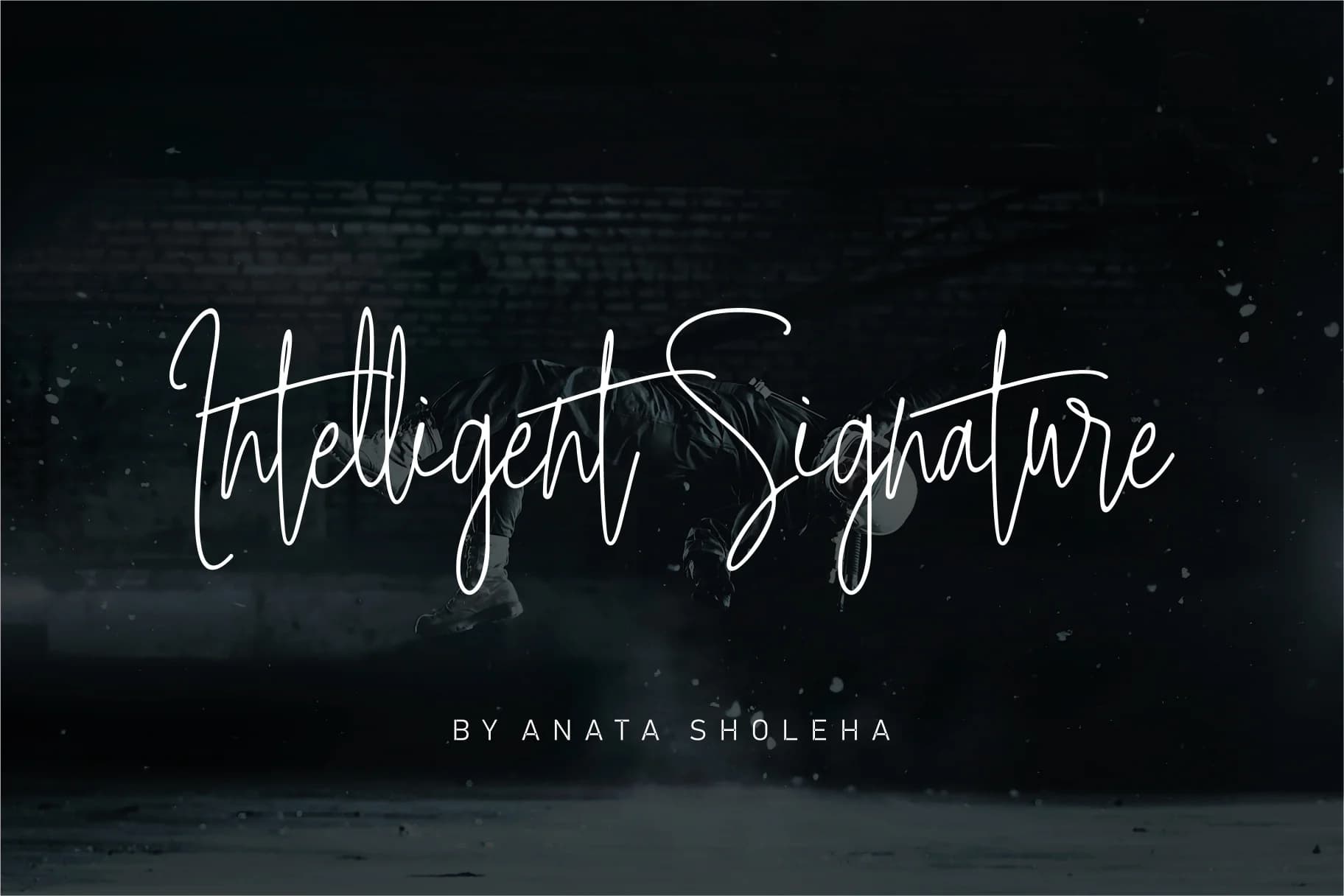 Intelligent Signature Font by anata.sholeha — Script Handwritten Font