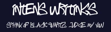 Intens Writings by Intense — Script Handwritten Font — thumbnail 2