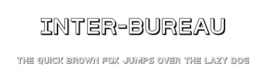 Inter-Bureau by Iconian Fonts — Sans Serif Font — thumbnail 1